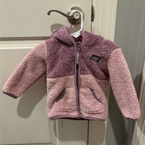 Eddie Bauer Mauve Sherpa Jacket